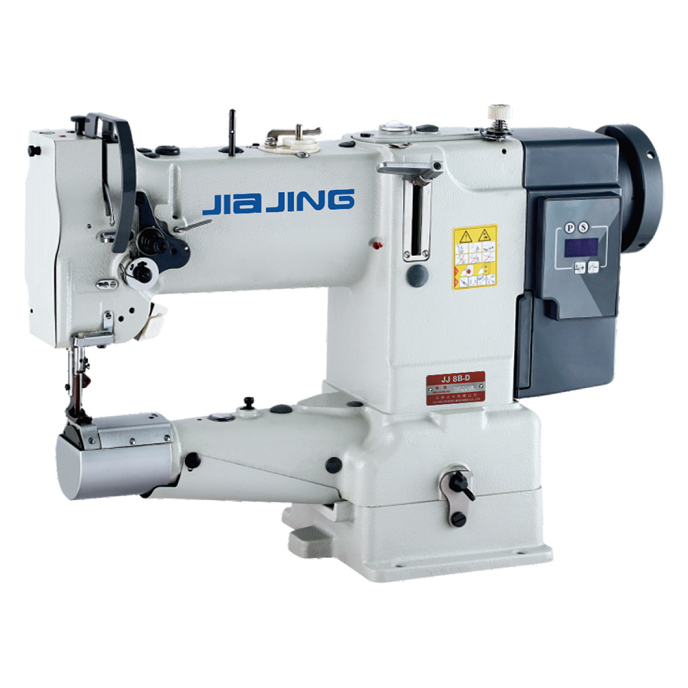 Direct drive cylindrical bed compound feed lockstitch sewing machine
