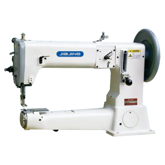 Drum-type flat seaming machine for extremely thick material