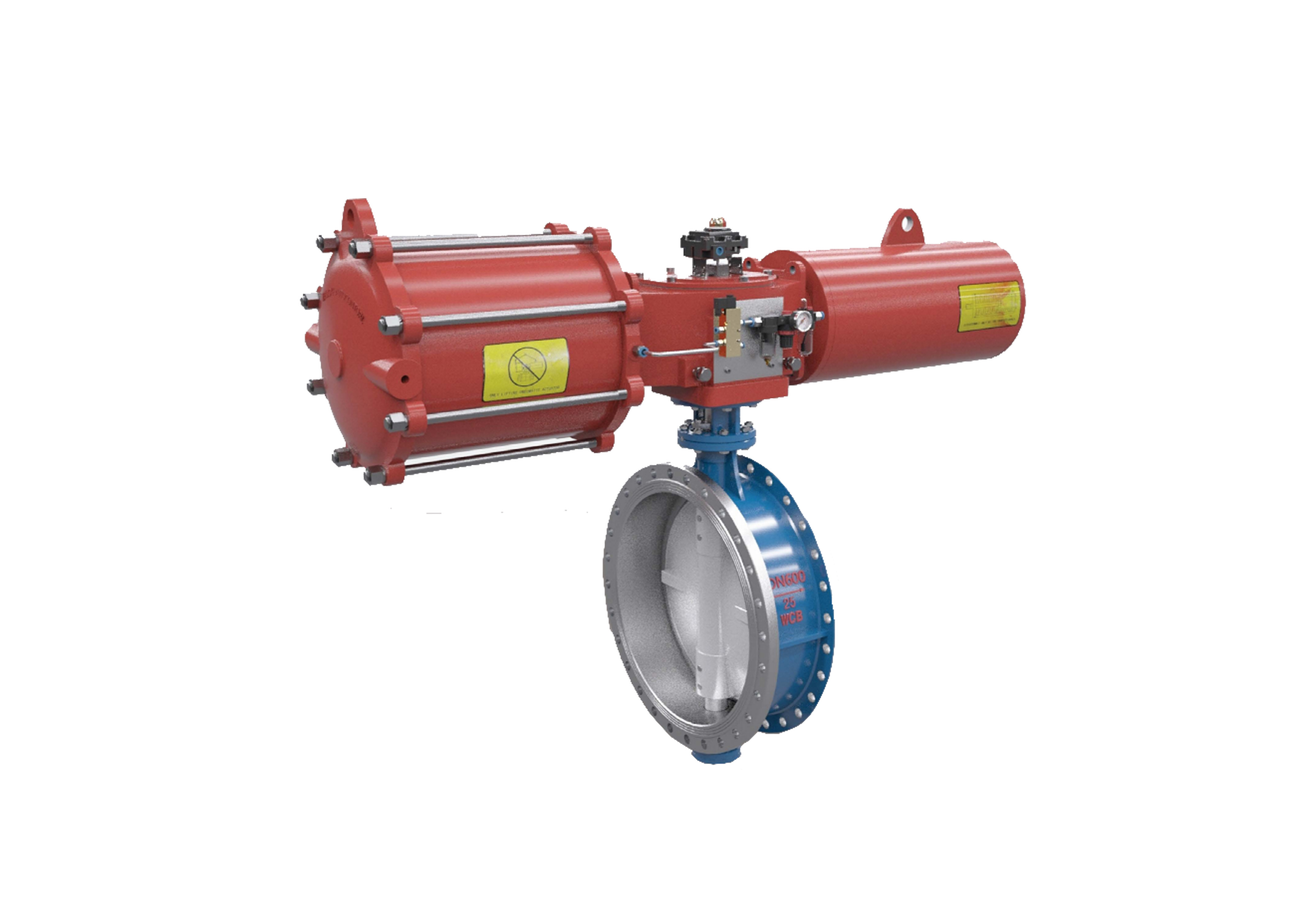 SR single cylinder fork pneumatic actuator