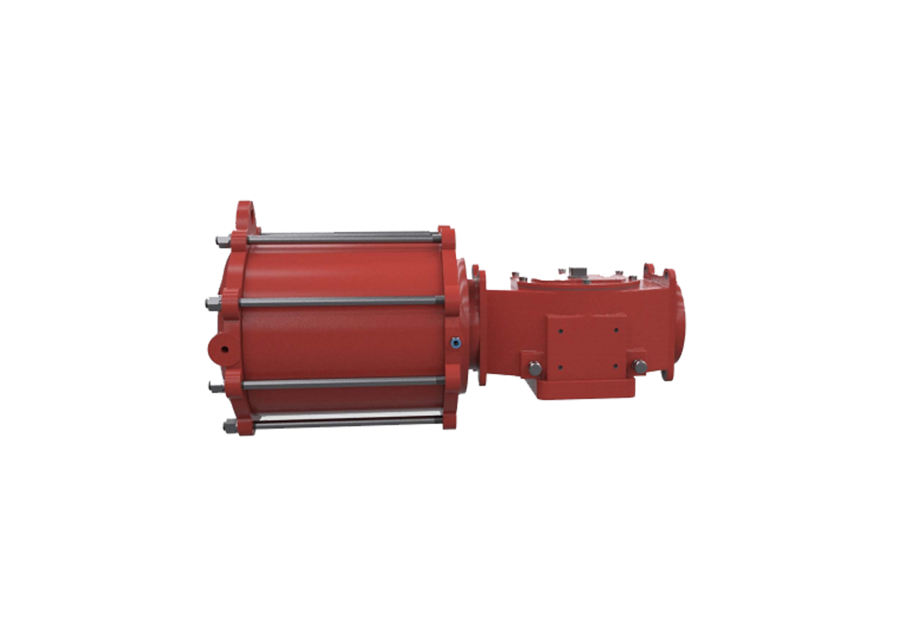 DMT-DA single cylinder fork pneumatic actuator