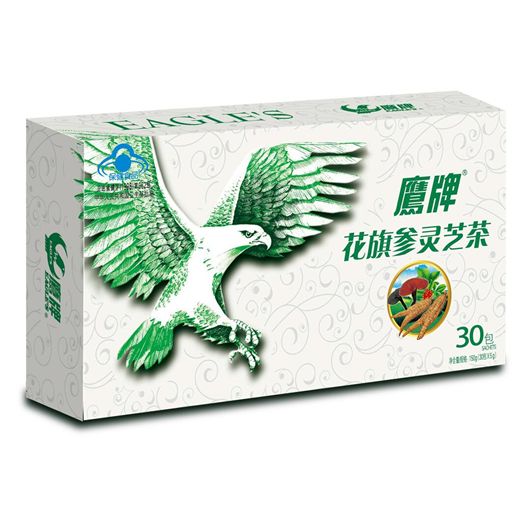Eagle's American Ginseng Ganoderma Tea (30-pack general packaging)