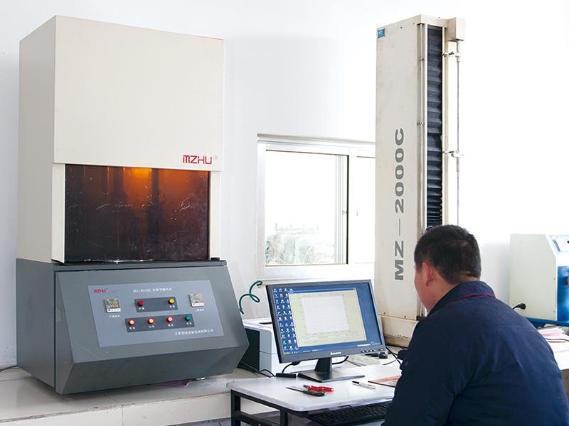 Mixing rubber test machine