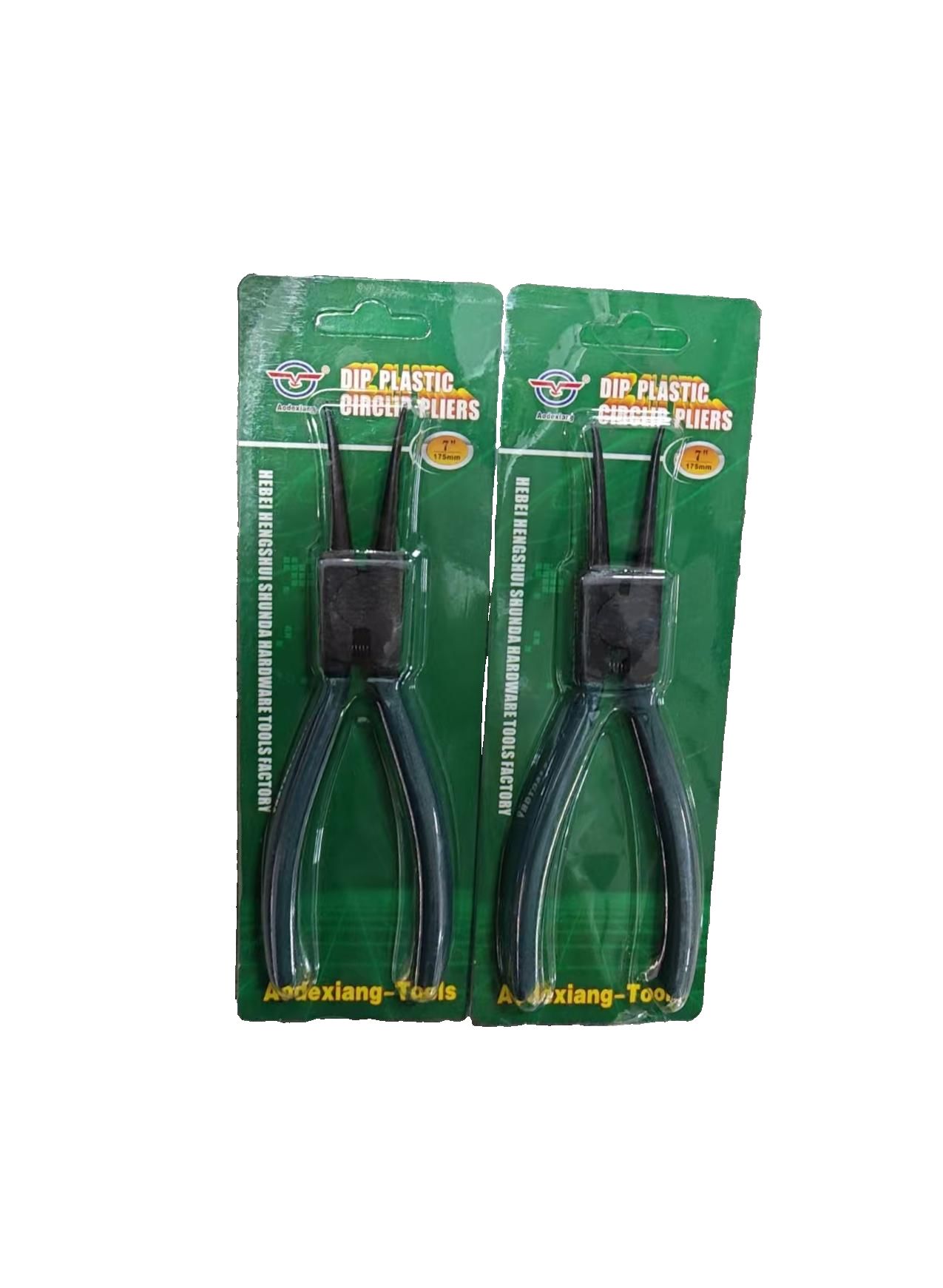 External Straight-Handle Retaining Ring Pliers, 7 Inches / 175mm