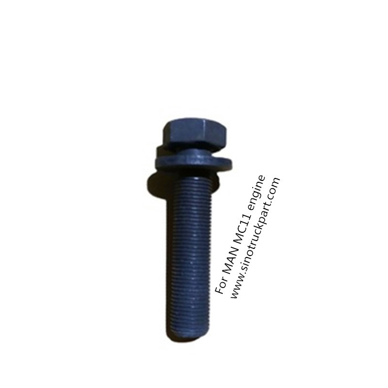 SINOTRUK Man Engine MC11 spare parts 200V90001-5004  man engine Hexagon flange bolts