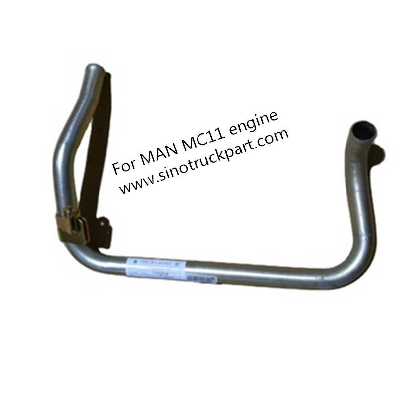SINOTRUK Man Engine MC11 spare parts -5342 MAN Engine Air compressor intake pipe