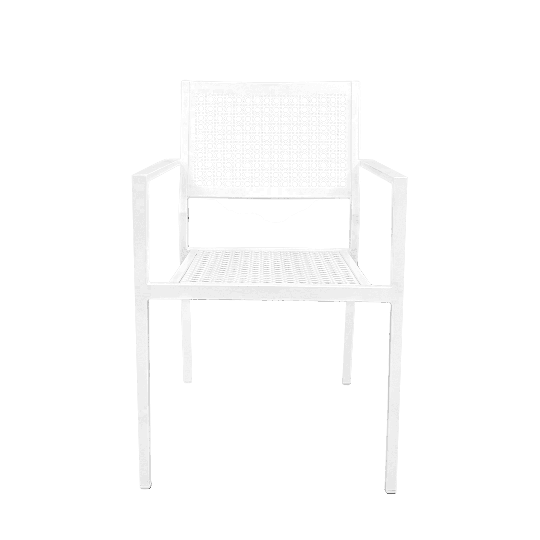 aluminum dining chairs