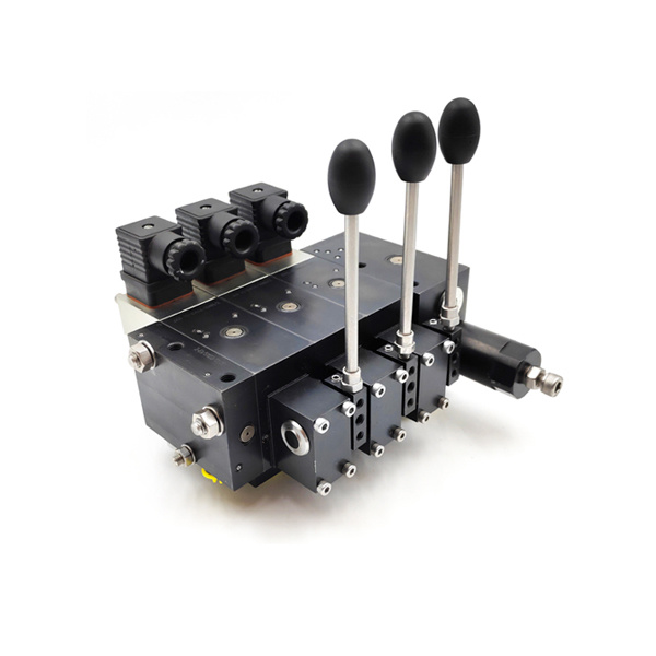Two-series proportional multi-way valve
