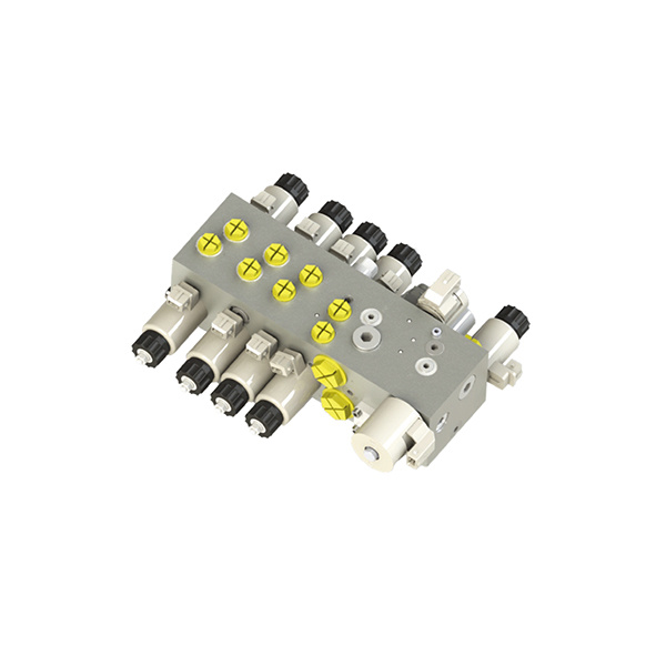 Multi-way valve for electric forklift