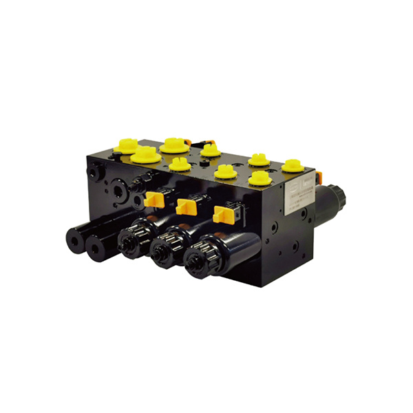Electric forklift electric proportional control multi-way valve