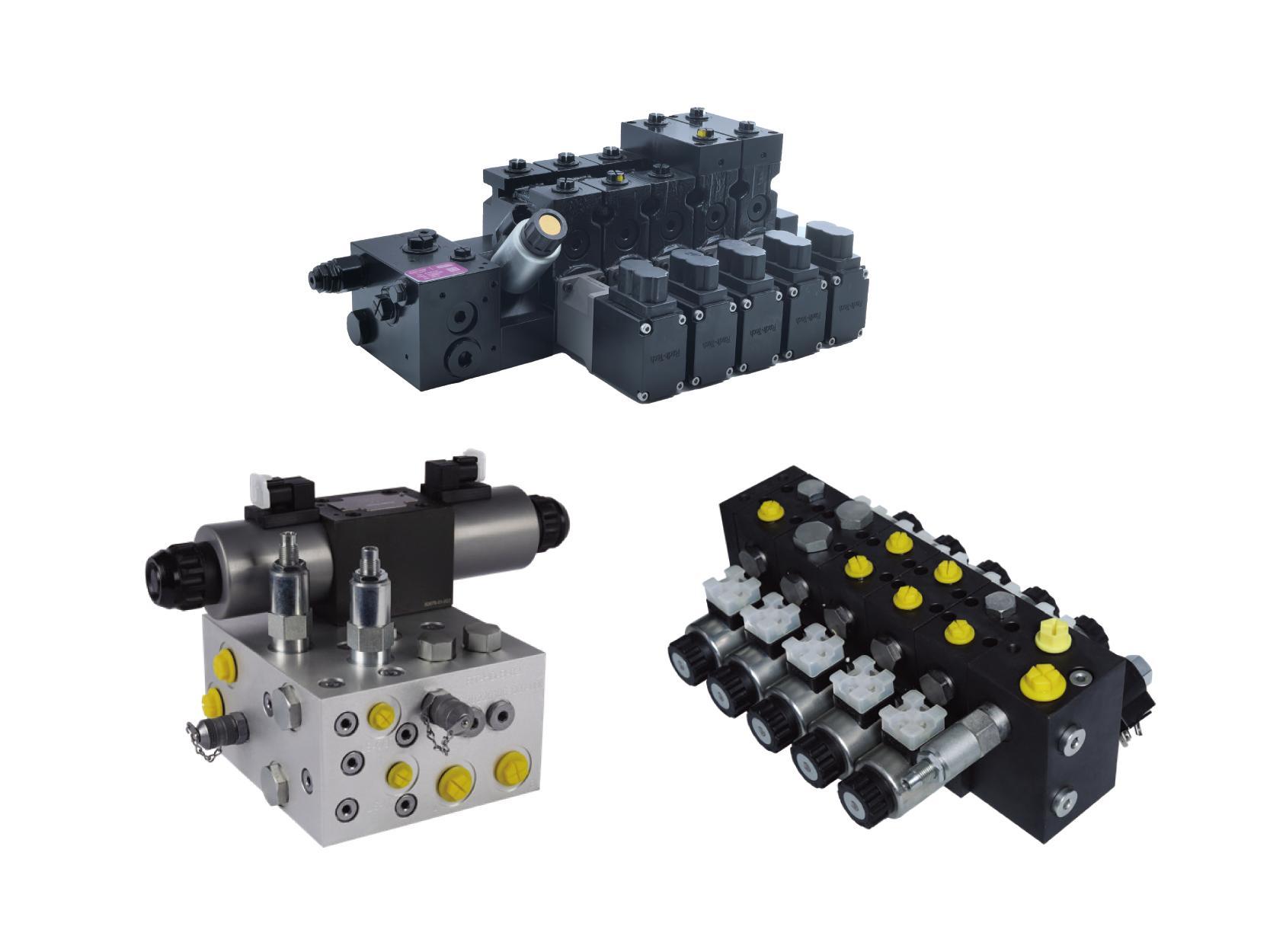 Integrated valve group