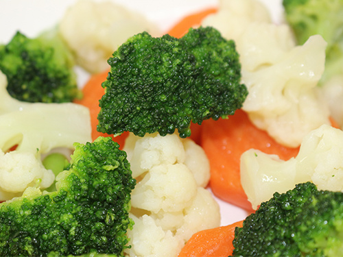 Organic Frozen Mixed vegetables01 (broccoli,carrot,cauliflower)