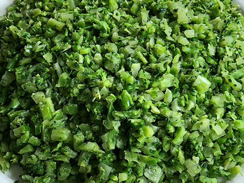 Organic Frozen Riced Broccoli florets