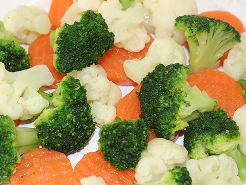 Organic Frozen Mixed vegetables01 (broccoli,carrot,cauliflower)