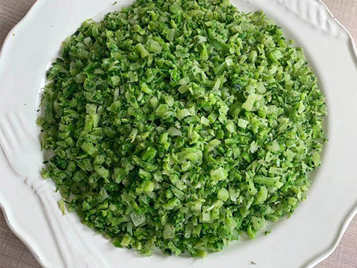 Organic Frozen Riced Broccoli florets