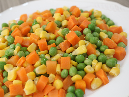 Organic Frozen Mixed vegetables03 (sweet corn,peas,carrots)