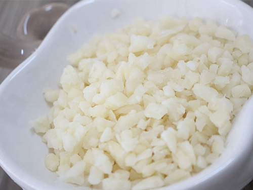 Organic Frozen Diced garlic