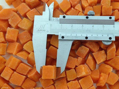 Organic Frozen diced carrot
