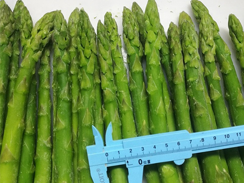 Organic Frozen green asparagus