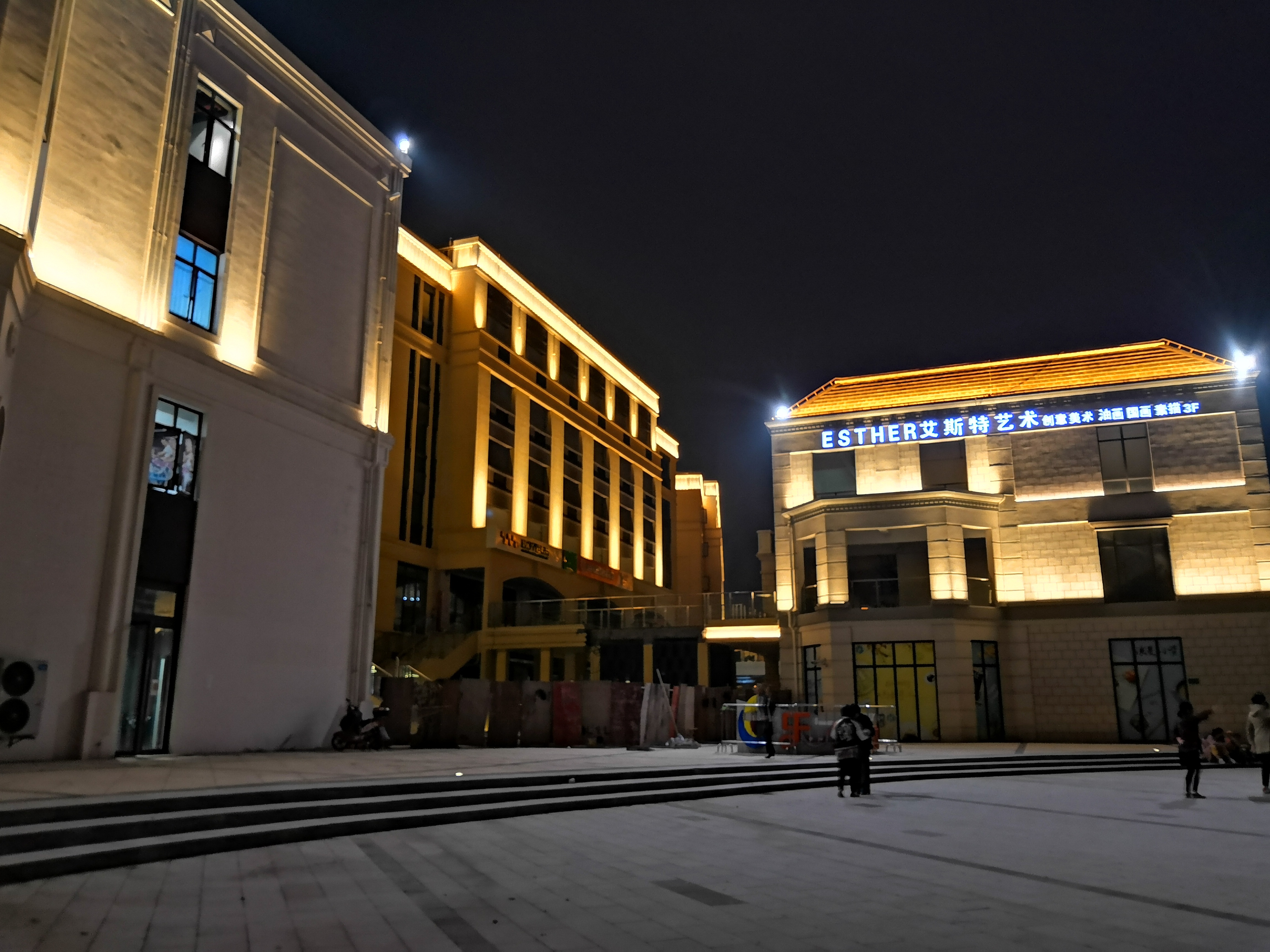 上海闵行区浦江镇浦江宝邸D-04地块社区配套商业夜景提升