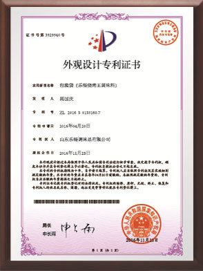 Exterior Design Patent Certificate Exterior Design Patent Certificate