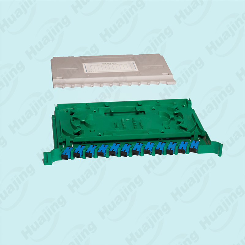 Integrated splice tray D