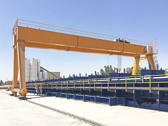 European Double Beam Gantry Crane