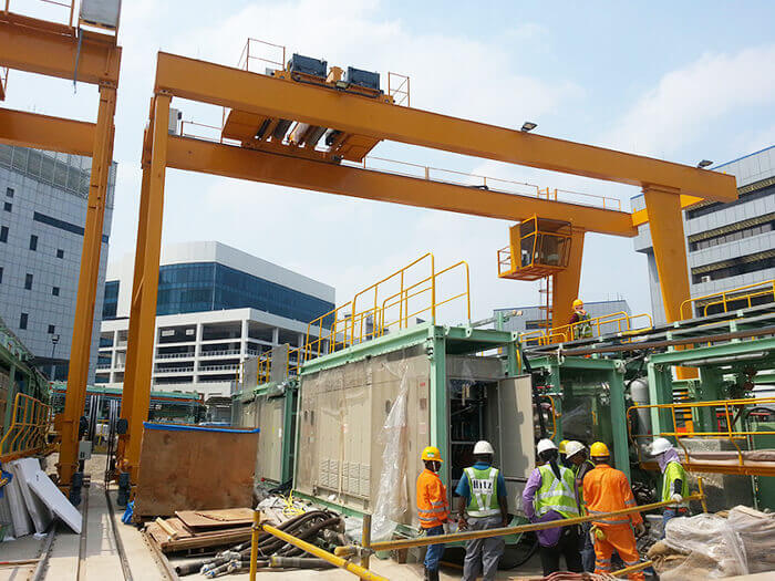 Gantry Crane Installation Method