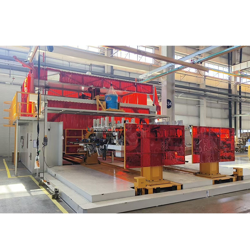 Gantry welding station