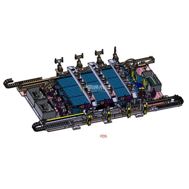 Aluminum alloy battery box - FDS fixture