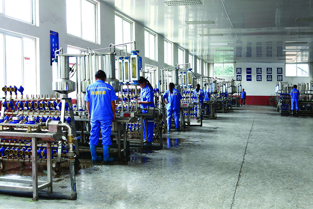 School table production line