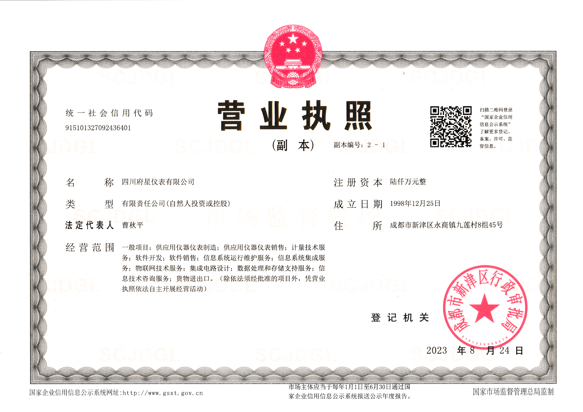 Business License Business License