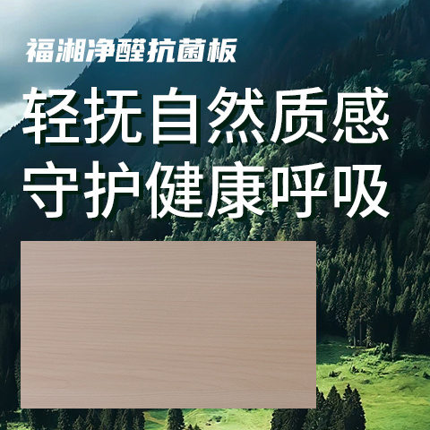 福湘净醛抗菌板