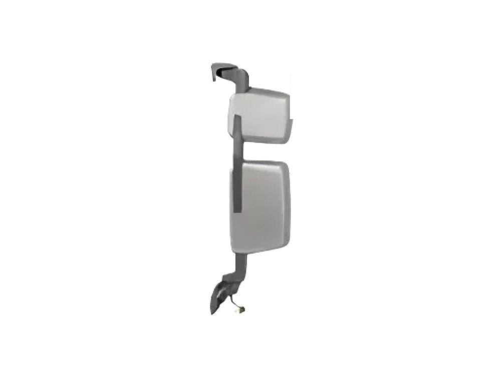 TMODEL MIRROR II ELECTRIC AND IV ELECTIRC HAET 24V LHD LH SILVER COLOR E MARK