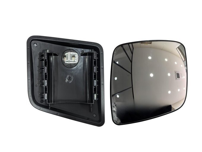 WIDE MIRROR GLASS ASSY RH