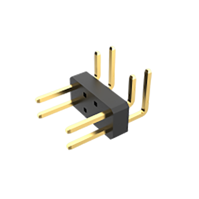 南網物聯單相表-2×2Pin(空4P)彎插排針