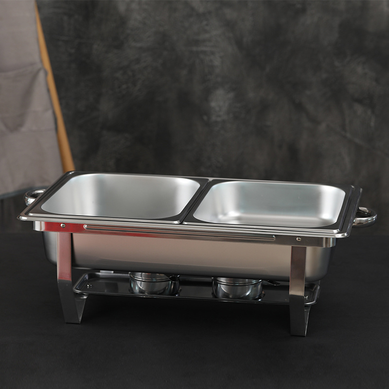 Self-service buffet stove
