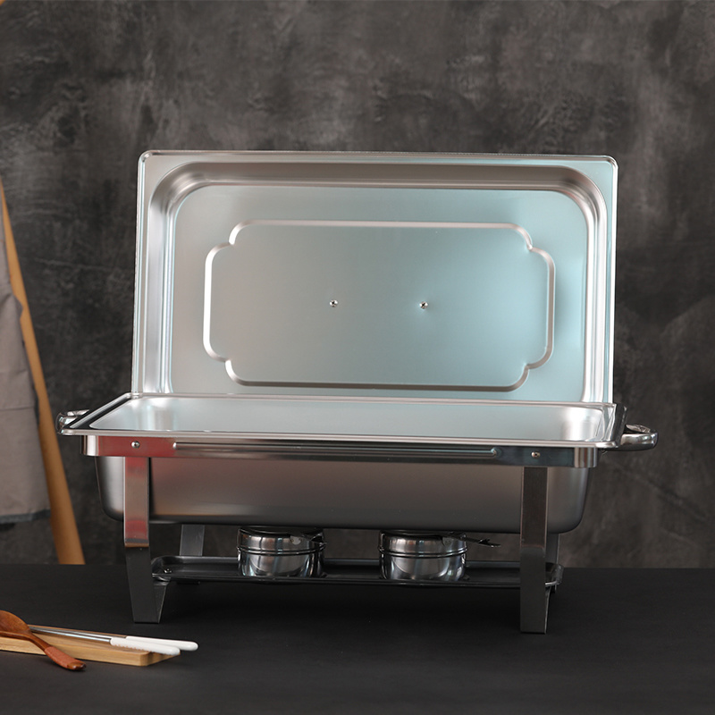 Self-service buffet stove