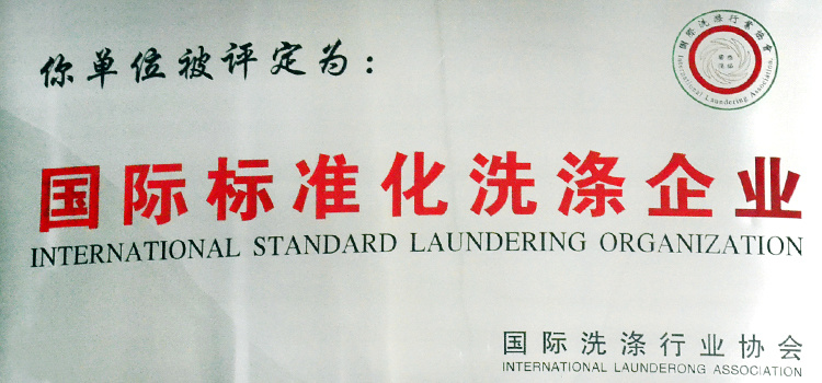 國際標準化洗滌企業