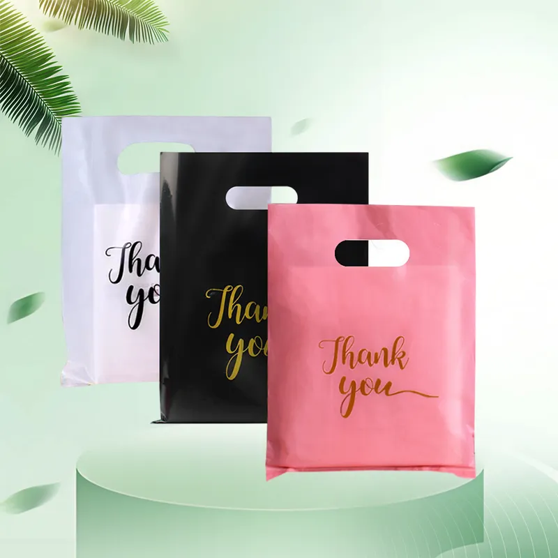 Portable plastic bag