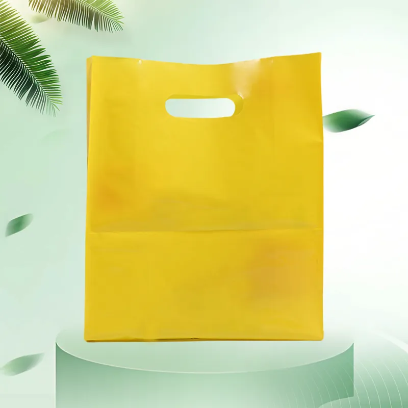 Portable plastic bag