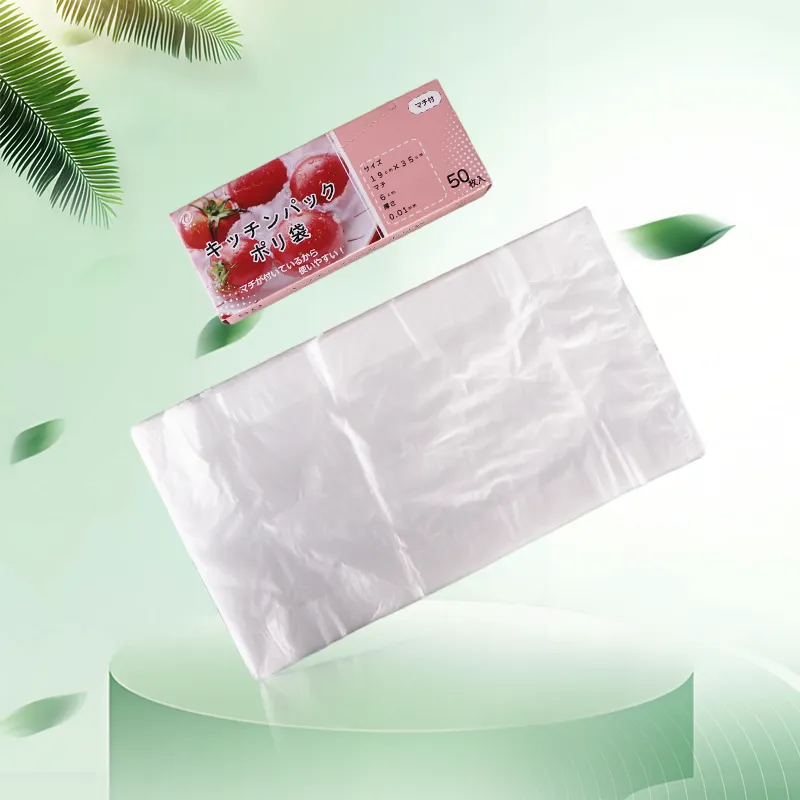 Boxed food bags
