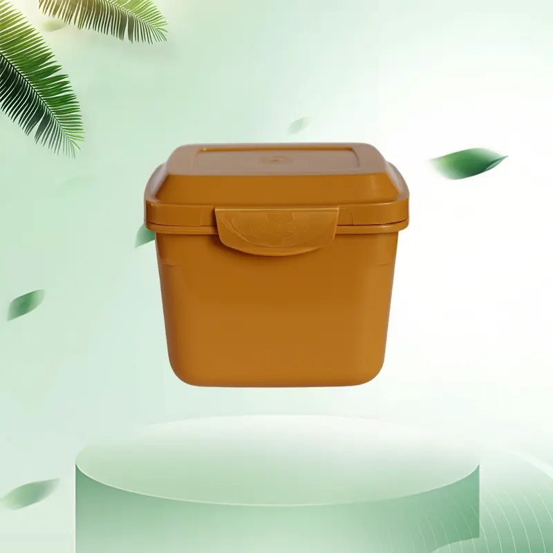 Injection molded food box