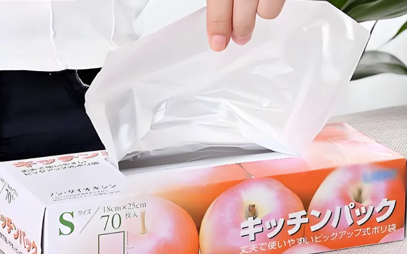 What are the physical and mechanical property indexes of food bags?