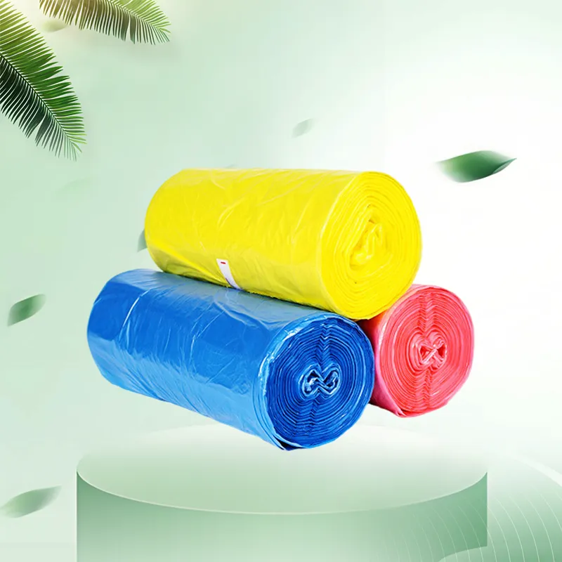 Colorful PE garbage bag