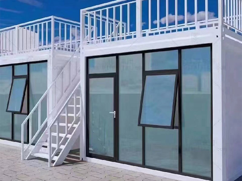 Modular flat-pack container house