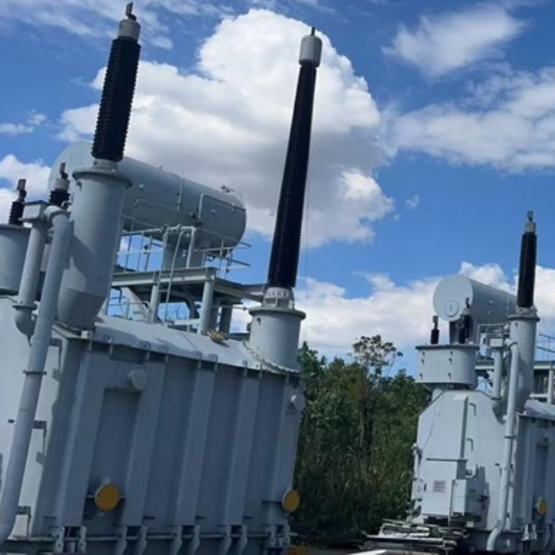 500kV single-phase self-coupling power transformer