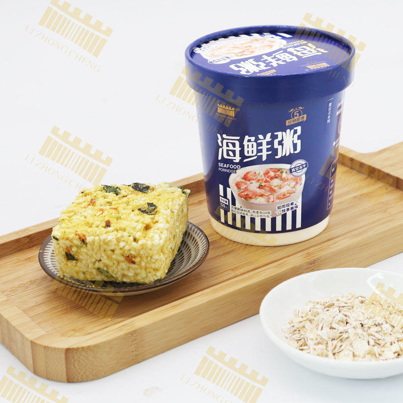 Freeze-dried seafood rice congee