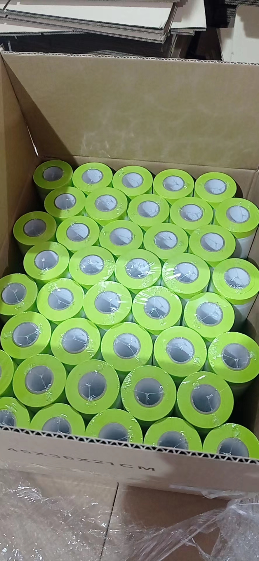 package of masking tape package of masking tape