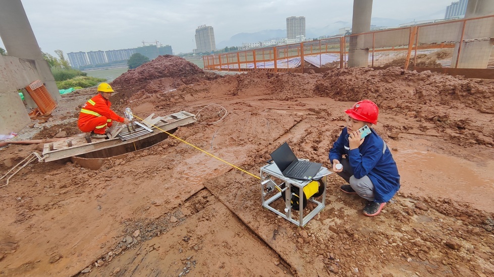 Sediment Thickness Testing – Shifeng No. 6 Bridge, Tiantai County