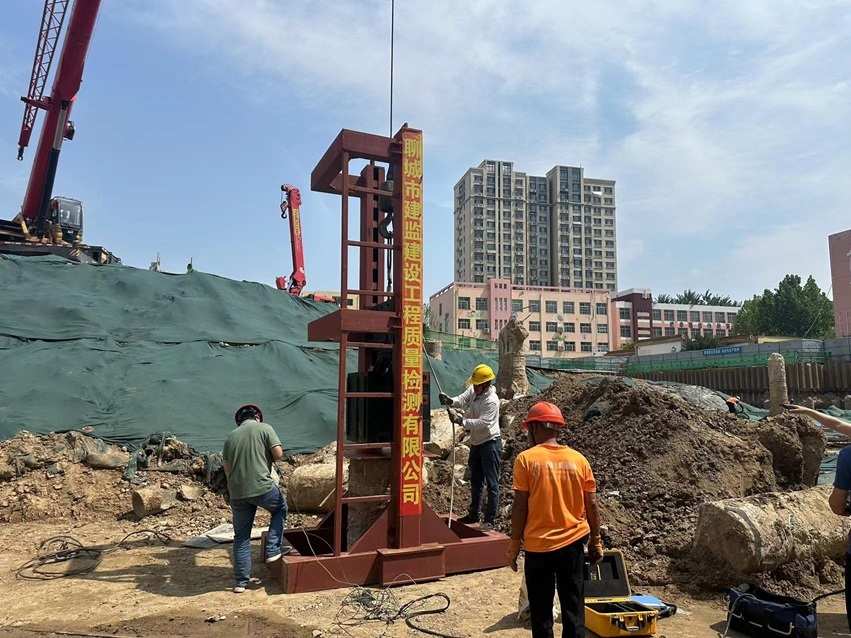 Liaocheng No. 3 Middle School Underground Garage, Dongchang Road Green and Low-Carbon Renovation Project, Liaocheng City, Shandong Province